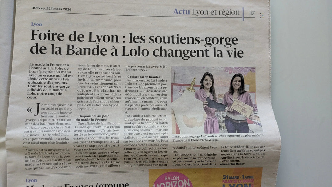 La Bande à Lolo à la Une du Progrès : notre passage remarqué à la Foire de Lyon 2026