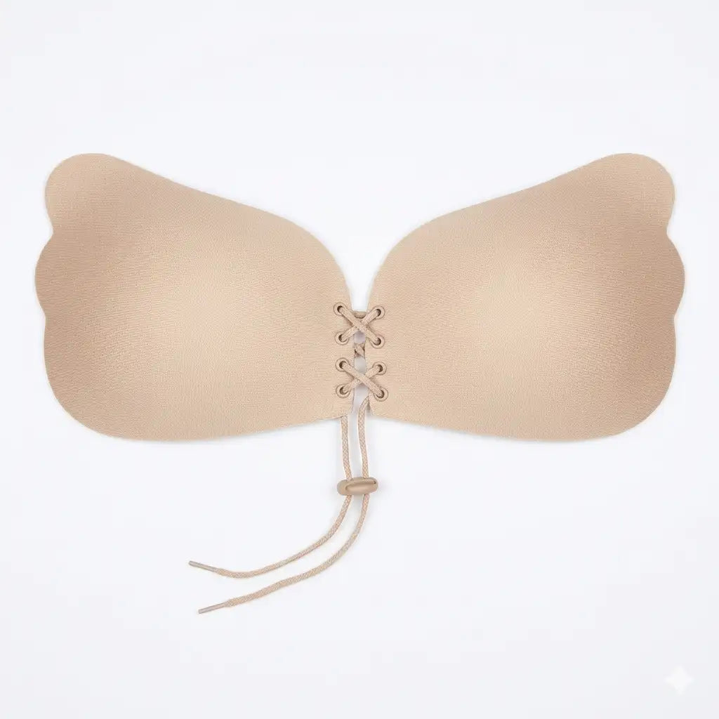 Soutien-gorge push-up adhésif invisible en silicone